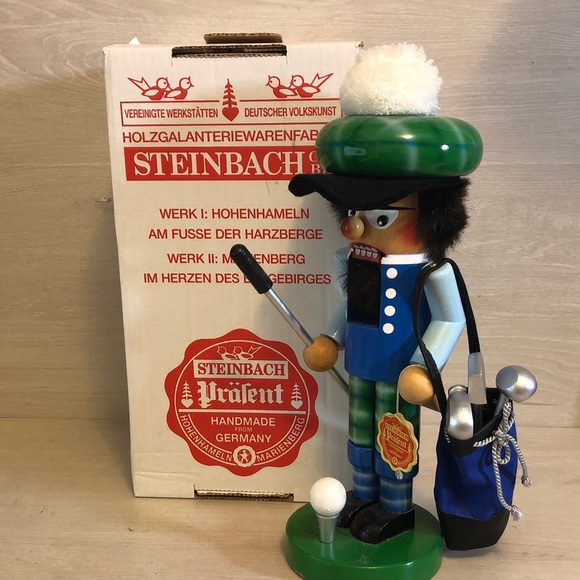 Steinbach Other - Steinbach Nutcracker Junior Golfer with Tag and Original Box Please Read